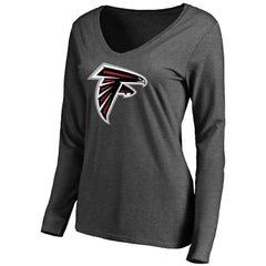 Atlanta Falcons  Women's Team Logo Long Sleeve T-Shirt
