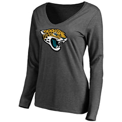 Jacksonville Jaguars  Women's Team Logo Long Sleeve T-Shirt