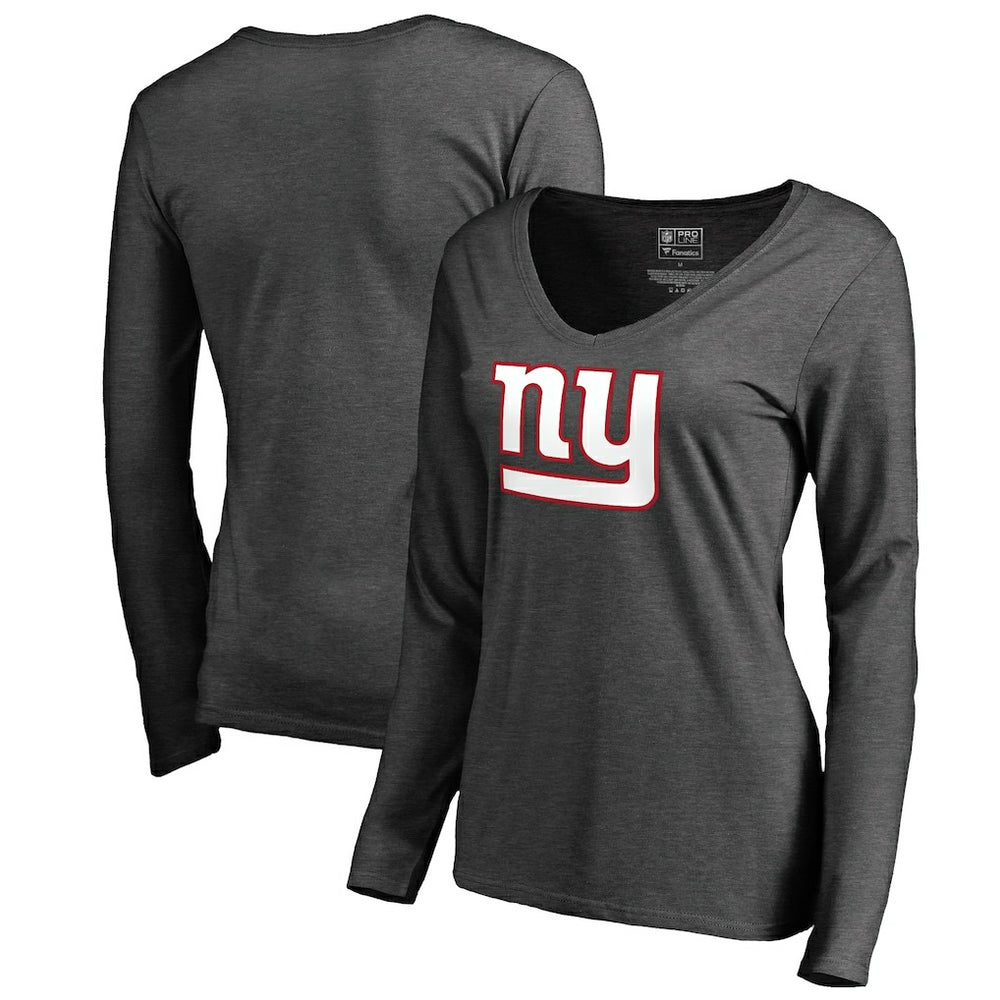 New York Giants  Women's Team Logo Long Sleeve T-Shirt