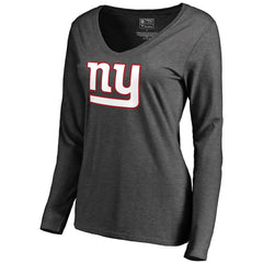 New York Giants  Women's Team Logo Long Sleeve T-Shirt