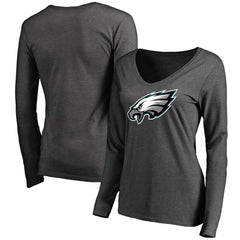 Philadelphia Eagles  Women's Team Logo Long Sleeve T-Shirt