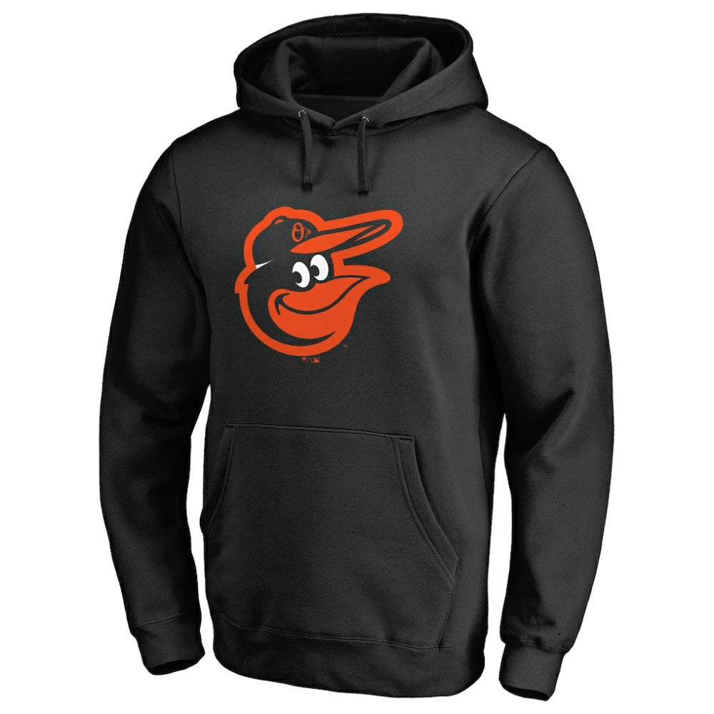 Baltimore Orioles Official Logo Fitted Pullover Hoodie | MLB US