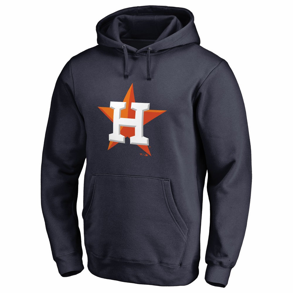 Houston Astros Official Logo Fitted Pullover Hoodie | MLB Sale