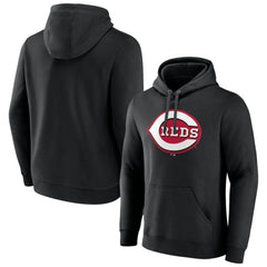 Cincinnati Reds Official Logo Fitted Pullover Hoodie | MLB On Sale