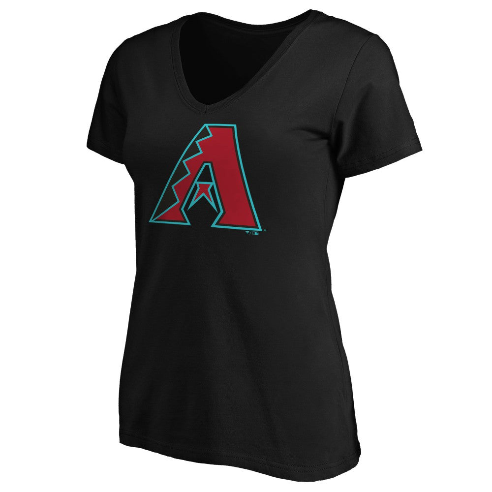 Arizona Diamondbacks Women's Secondary Color Primary Logo T-Shirt | MLB Shop