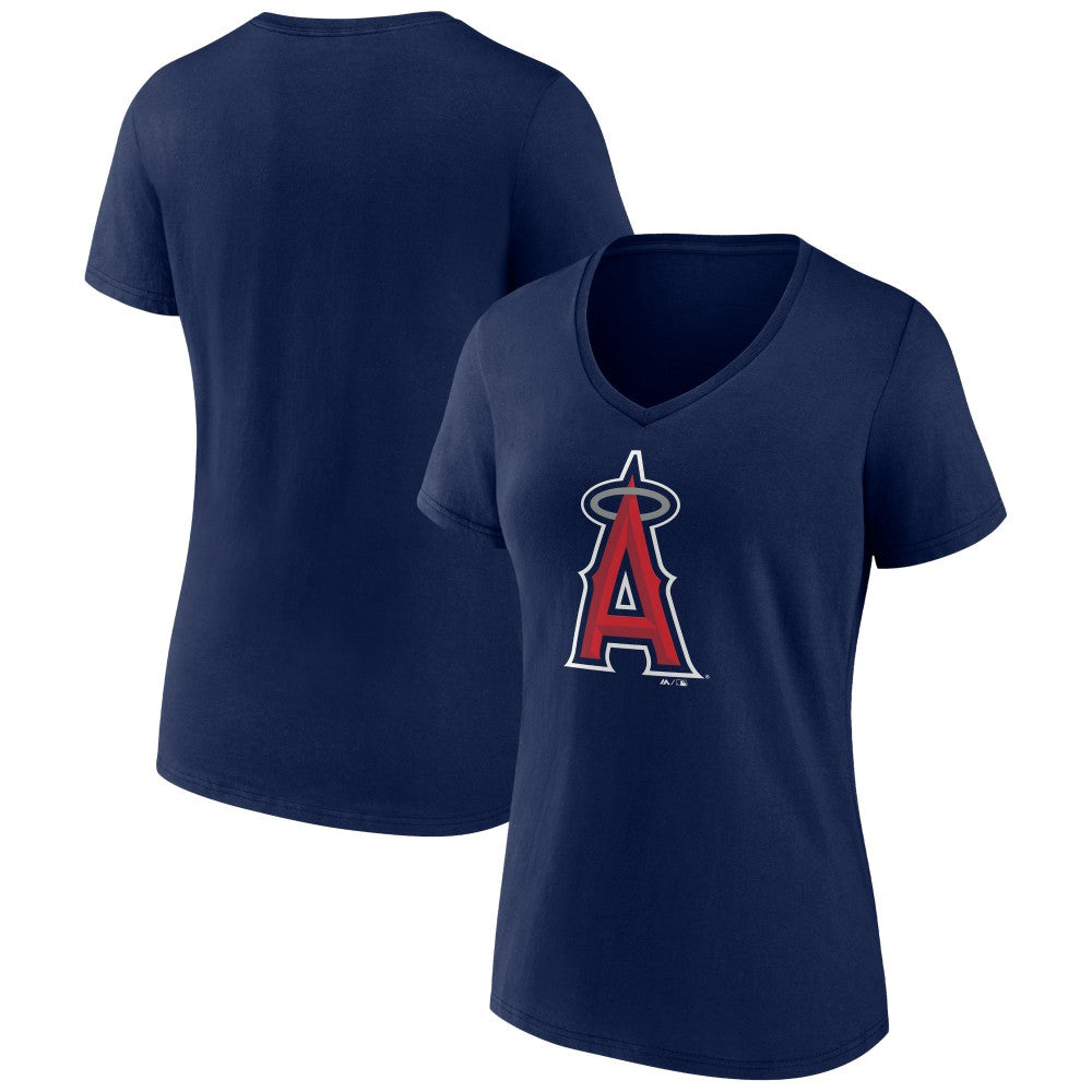 Los Angeles Angels Women's Secondary Color Primary Logo T-Shirt | MLB US