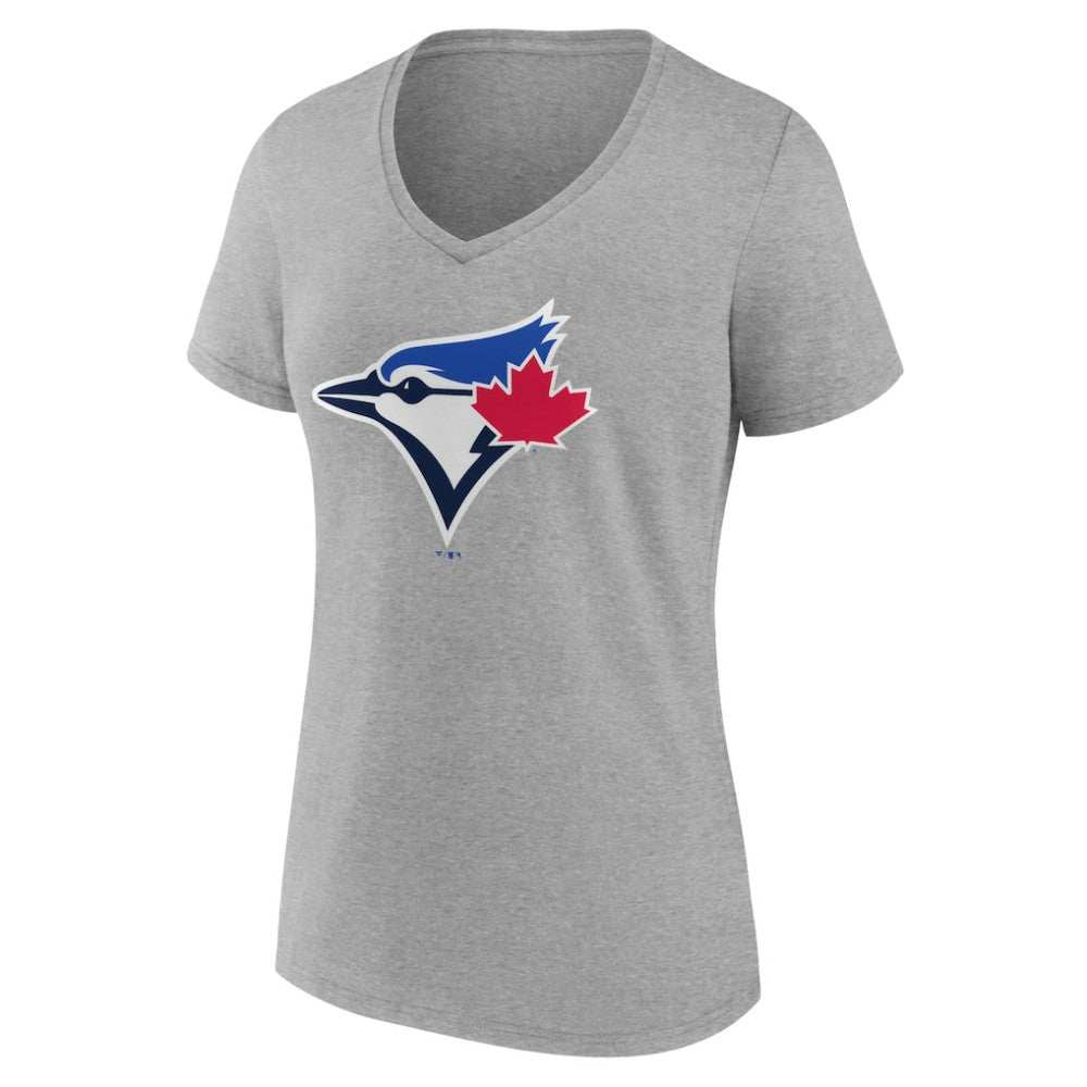 Toronto Blue Jays Women's Secondary Color Primary Logo T-Shirt | MLB Outlet