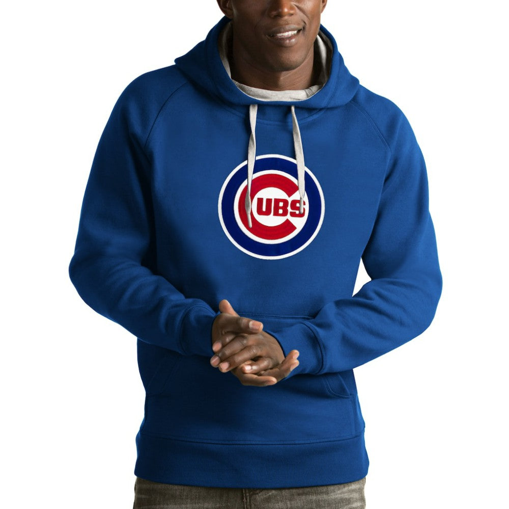 Chicago Cubs Antigua Victory Pullover Hoodie | MLB Outlet