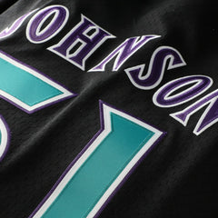 Randy Johnson Arizona Diamondbacks Mitchell & Ness Cooperstown Collection Mesh Batting Practice Button-Up Jersey | MLB For sale