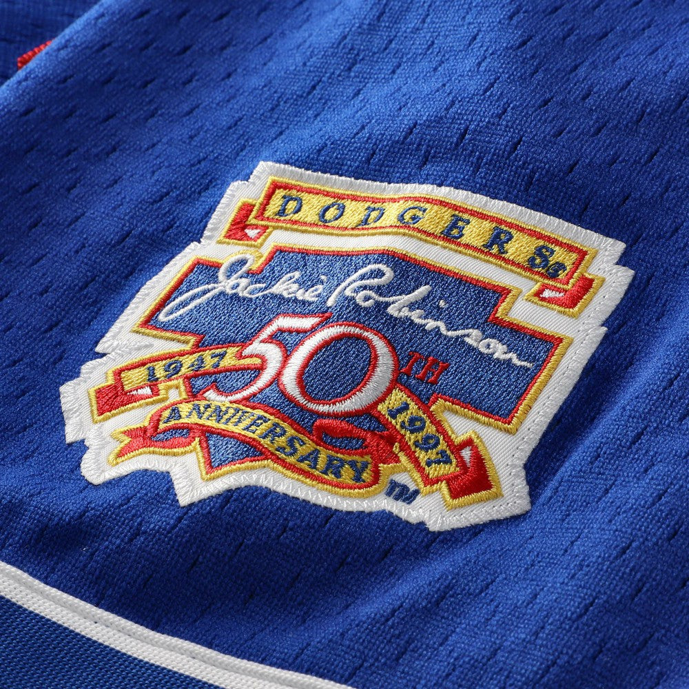 Mike Piazza Los Angeles Dodgers Mitchell & Ness Cooperstown Collection Mesh Batting Practice Button-Up Jersey | MLB Shop