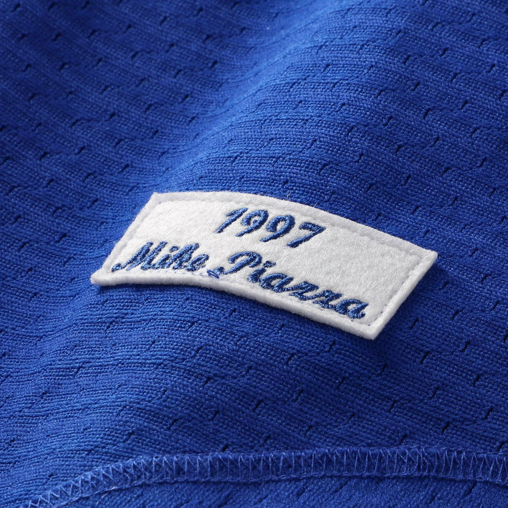 Mike Piazza Los Angeles Dodgers Mitchell & Ness Cooperstown Collection Mesh Batting Practice Button-Up Jersey | MLB Shop