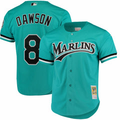 Andre Dawson Florida Marlins Mitchell & Ness Cooperstown Collection Mesh Batting Practice Button-Up Jersey | MLB Shop