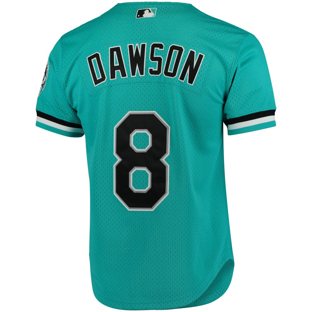 Andre Dawson Florida Marlins Mitchell & Ness Cooperstown Collection Mesh Batting Practice Button-Up Jersey | MLB Shop