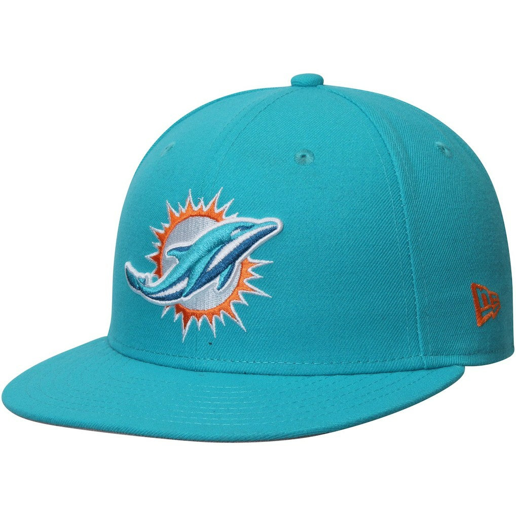 Miami Dolphins New Era Omaha 59FIFTY Fitted Hat