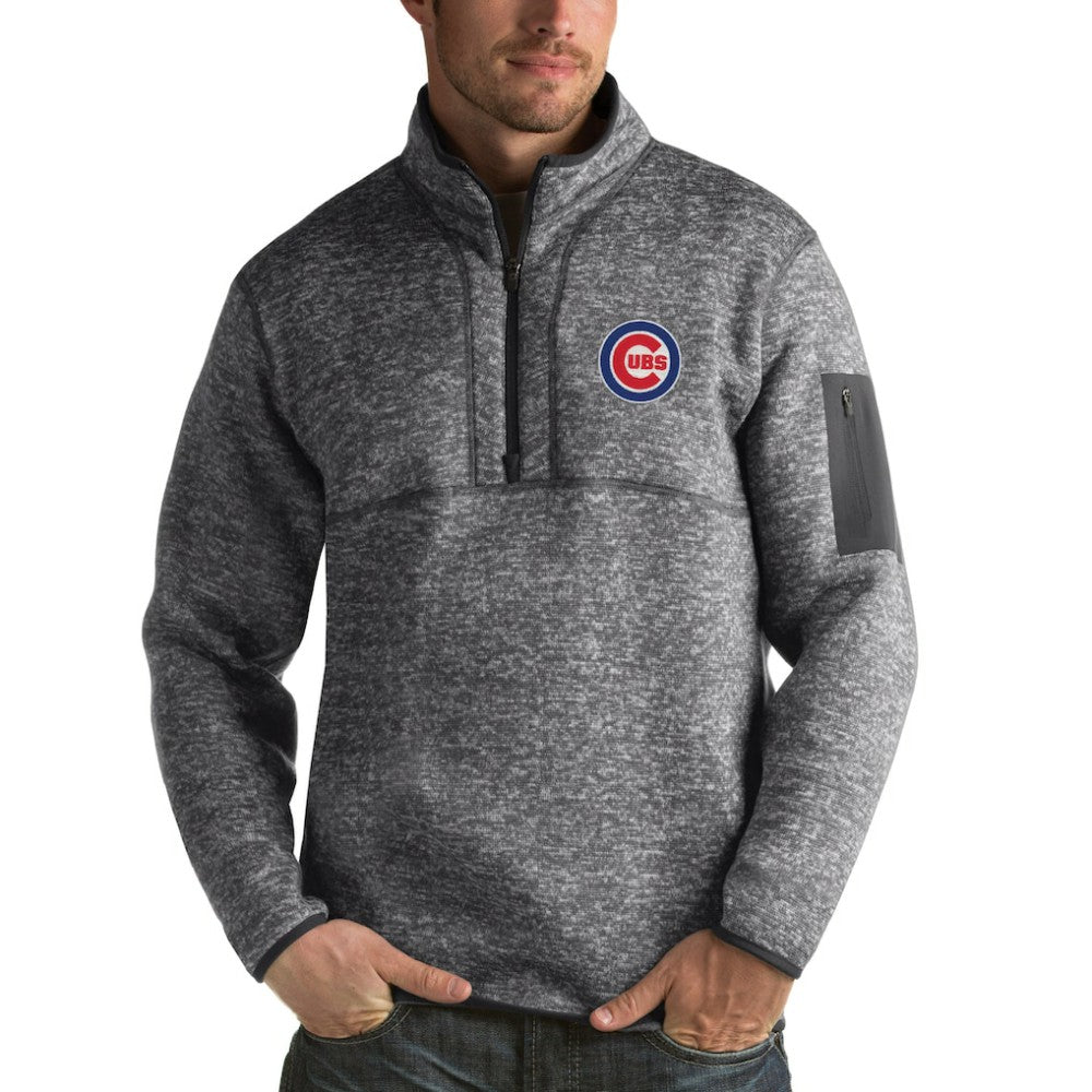 Chicago Cubs Antigua Fortune Half-Zip Sweater | MLB Discount