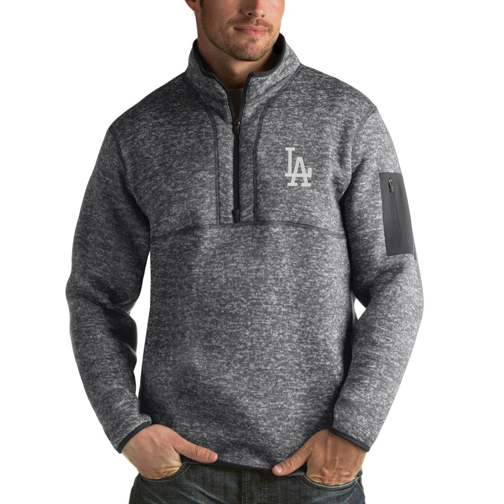 Los Angeles Dodgers Antigua Fortune Half-Zip Sweater | MLB Sale