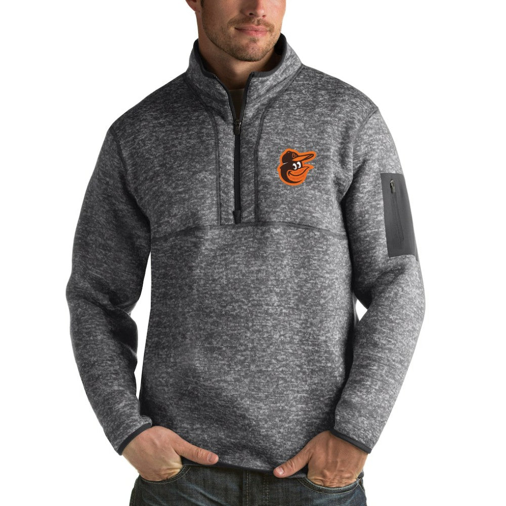 Baltimore Orioles Antigua Fortune Half-Zip Sweater | MLB Online