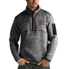 San Francisco Giants Antigua Fortune Half-Zip Sweater | MLB For sale