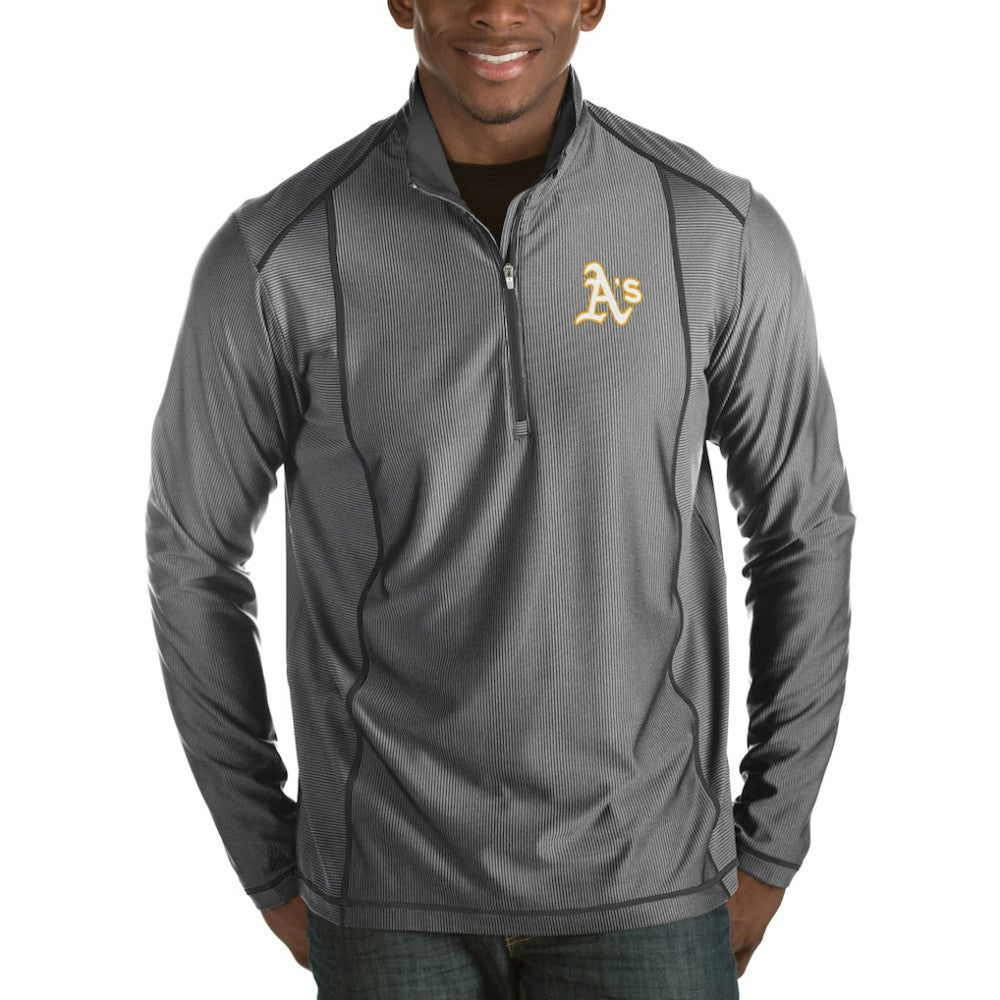 Athletics Antigua Tempo Half-Zip Pullover Jacket | MLB On Sale
