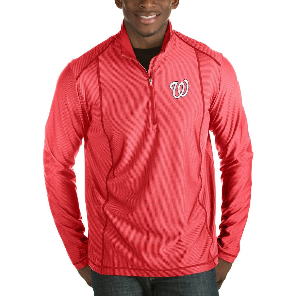 Washington Nationals Antigua Tempo Half-Zip Pullover Jacket | MLB For sale