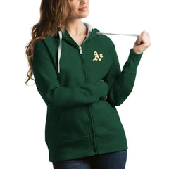 Athletics Antigua Women's Victory Full-Zip Hoodie | MLB Outlet