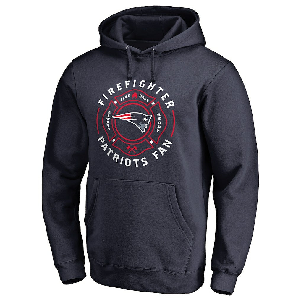 New England Patriots  Firefighter Pullover Hoodie