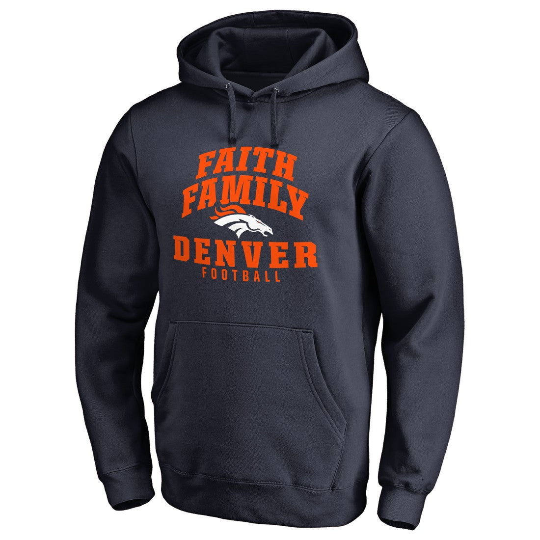 Denver Broncos  Faith Family Pullover Hoodie