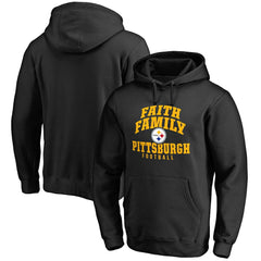 Pittsburgh Steelers  Faith Family Pullover Hoodie