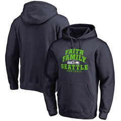 Seattle Seahawks  Faith Family Pullover Hoodie