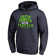 Seattle Seahawks  Faith Family Pullover Hoodie