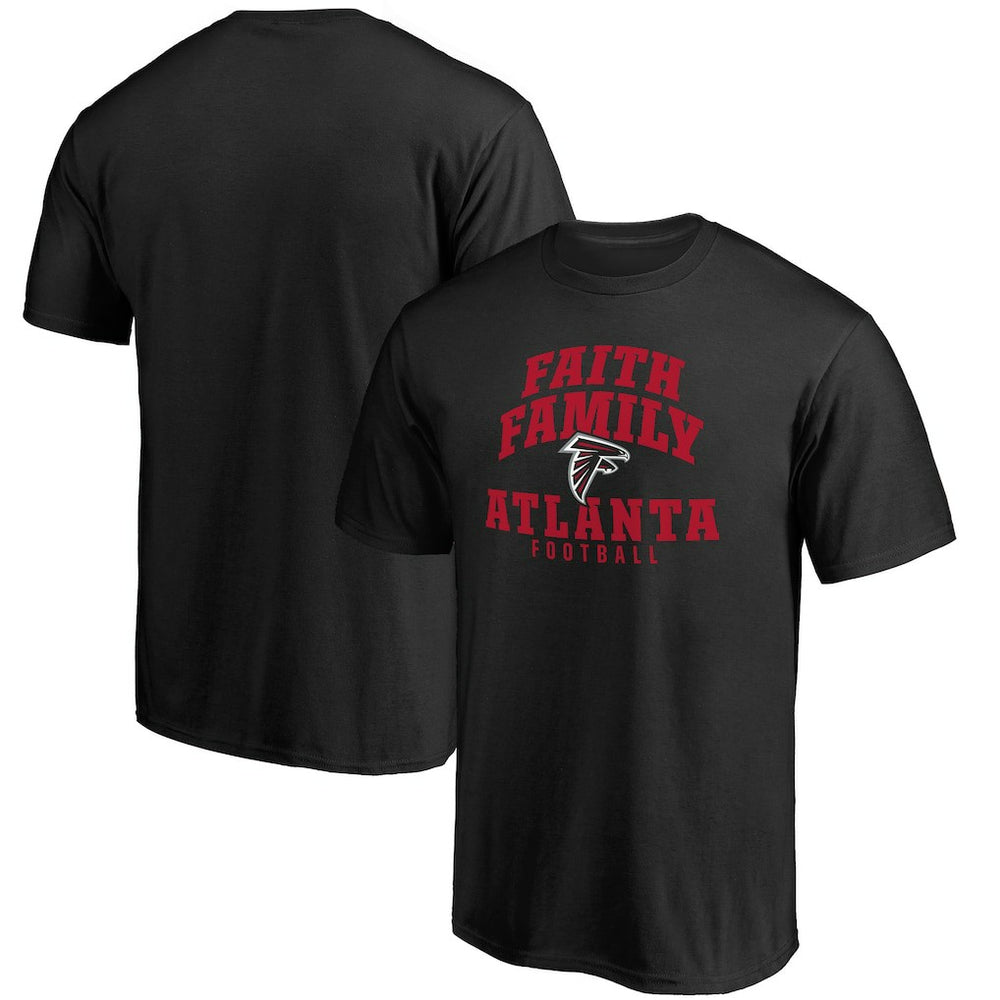Atlanta Falcons  Faith Family T-Shirt