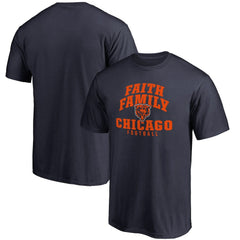 Chicago Bears  Faith Family T-Shirt