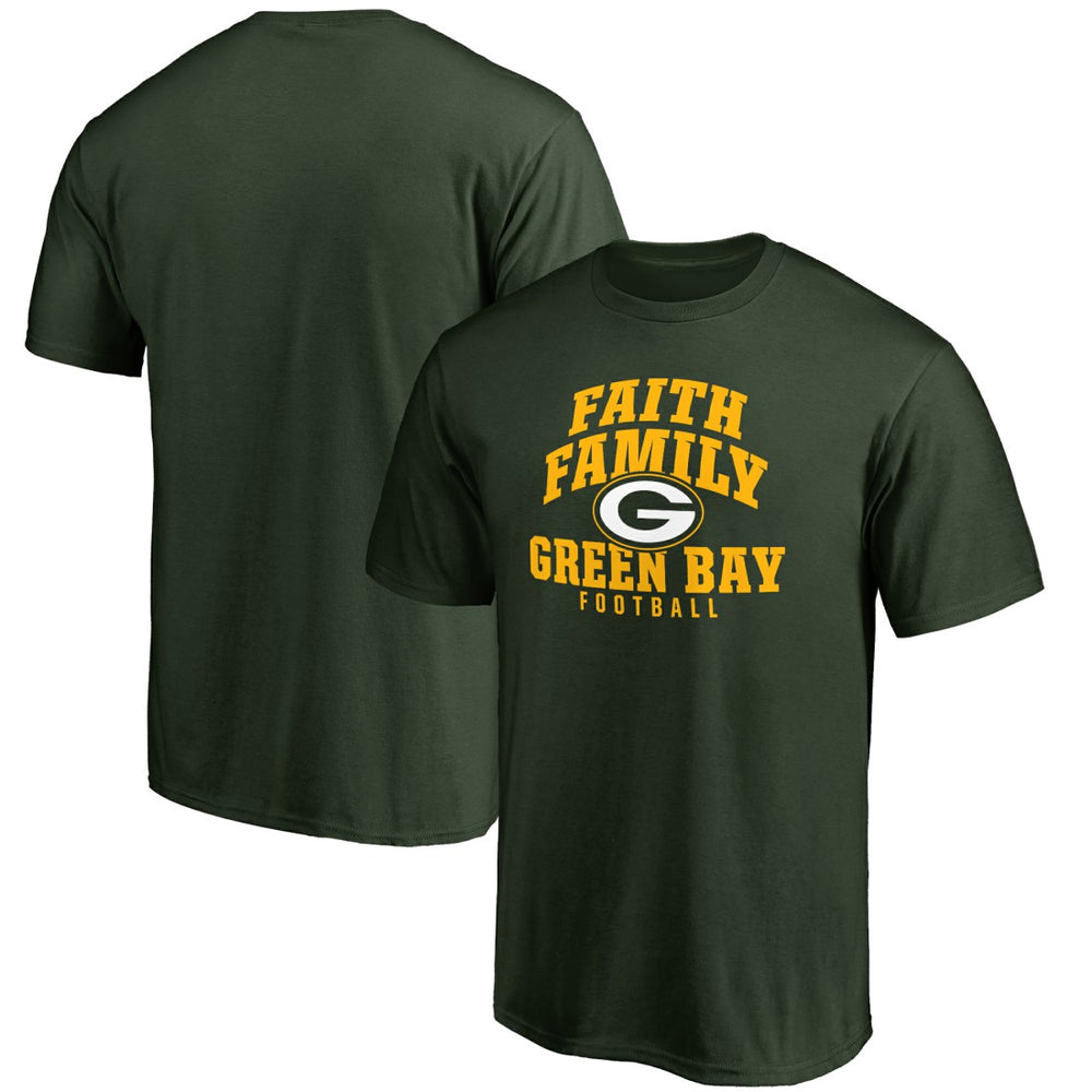 Green Bay Packers  Faith Family T-Shirt