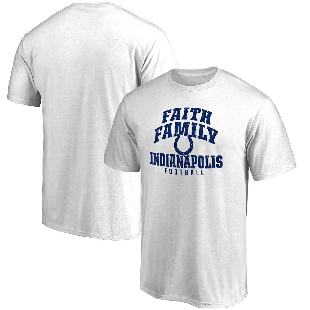 Indianapolis Colts  Faith Family T-Shirt