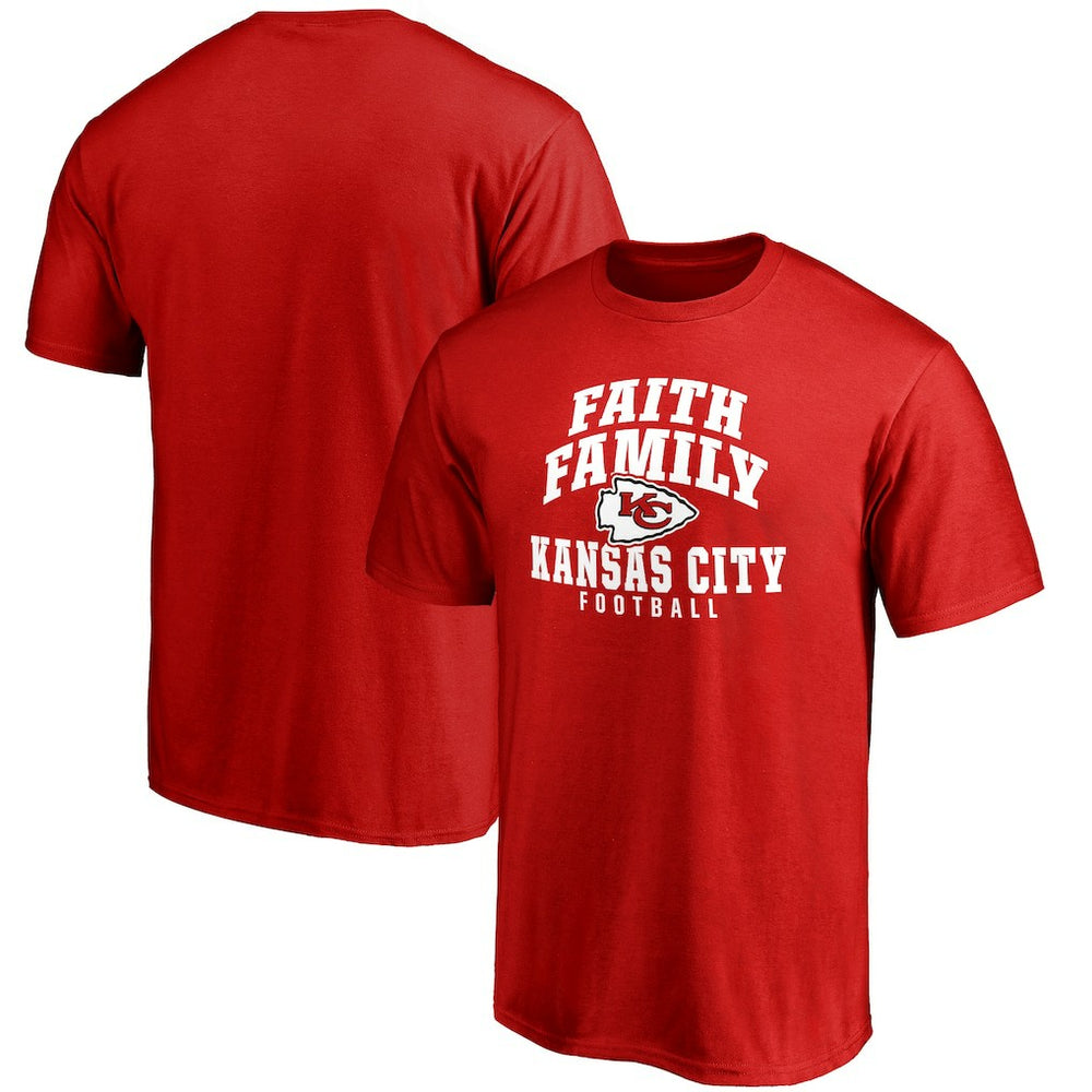 Kansas City Chiefs  Faith Family T-Shirt