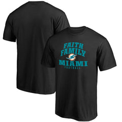 Miami Dolphins  Faith Family T-Shirt
