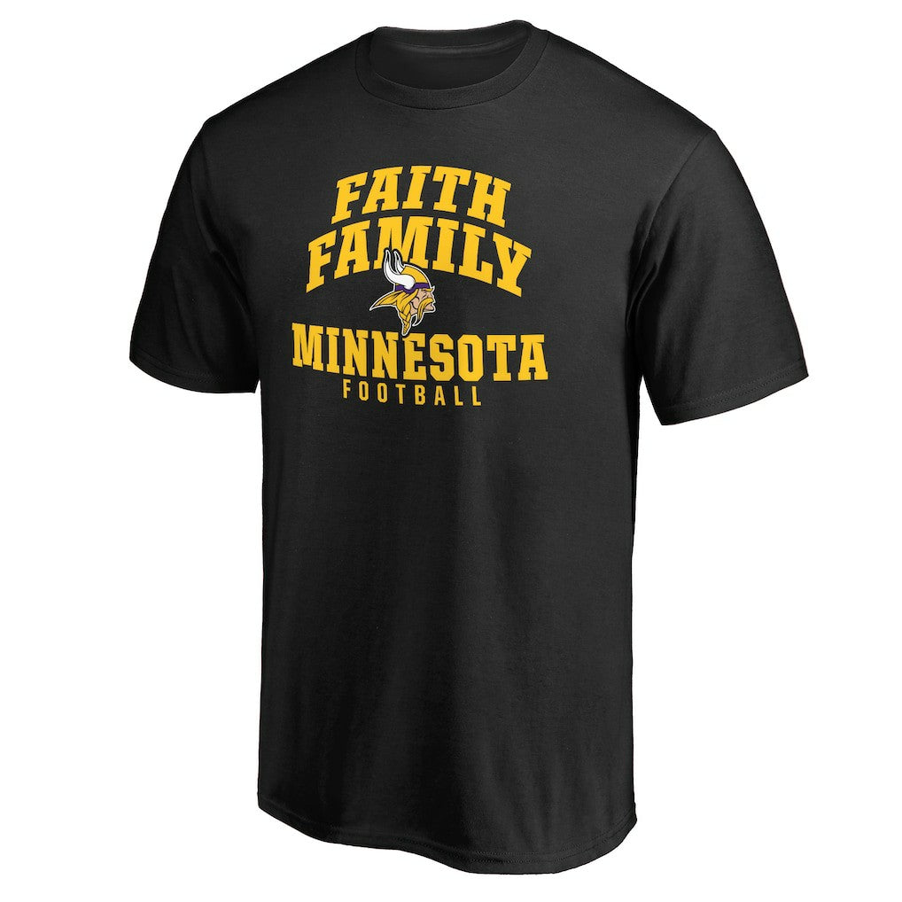 Minnesota Vikings  Faith Family T-Shirt