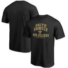 New Orleans Saints  Faith Family T-Shirt