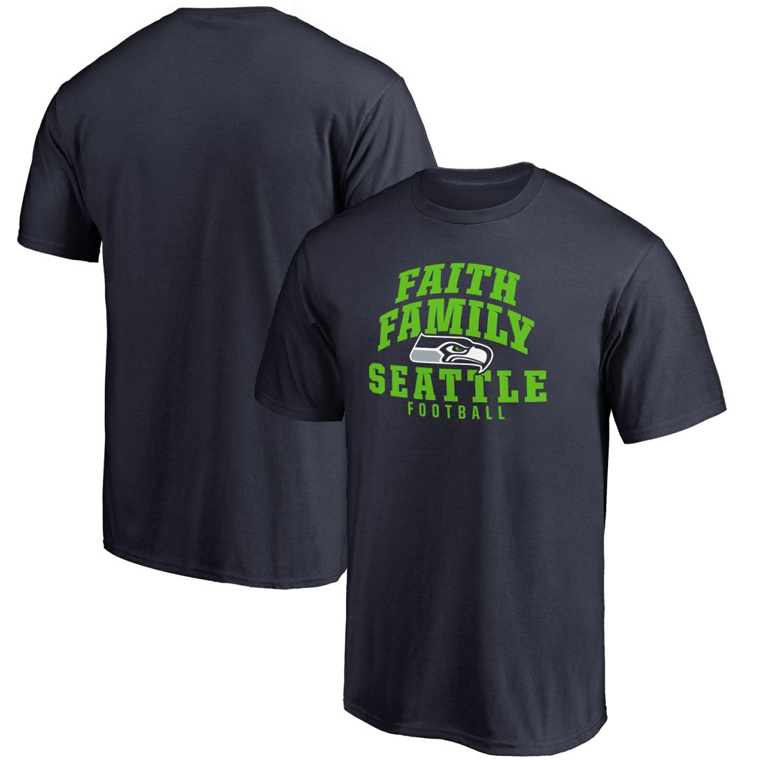 Seattle Seahawks  Faith Family T-Shirt