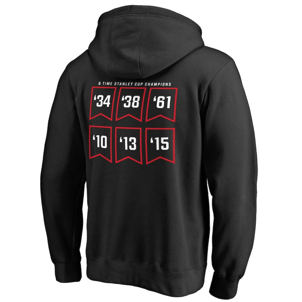 Chicago Blackhawks Raise the Banner Pullover Hoodie Sale