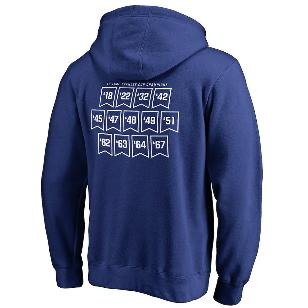 Toronto Maple Leafs Raise the Banner Pullover Hoodie On Sale