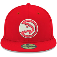 Atlanta Hawks Team Color 59FIFTY Fitted Hat New