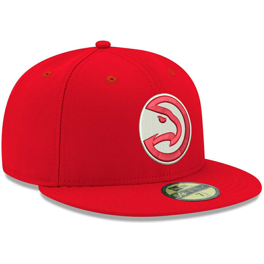 Atlanta Hawks Team Color 59FIFTY Fitted Hat New