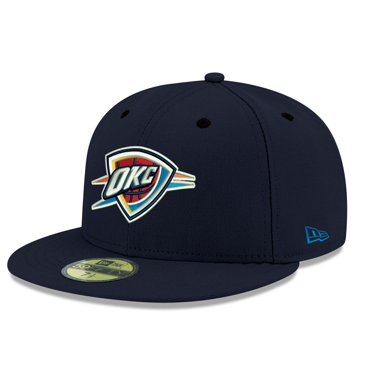 Oklahoma City Thunder Team Color 59FIFTY Fitted Hat New