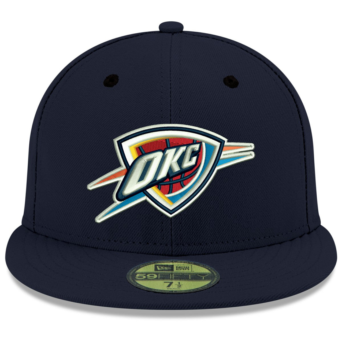 Oklahoma City Thunder Team Color 59FIFTY Fitted Hat New