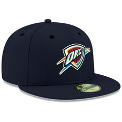Oklahoma City Thunder Team Color 59FIFTY Fitted Hat New