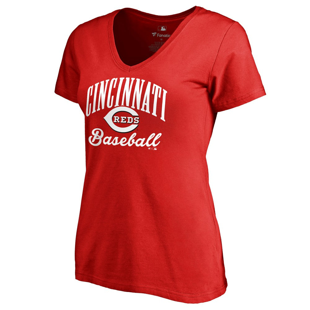 Cincinnati Reds Women's Victory Script T-Shirt | MLB New