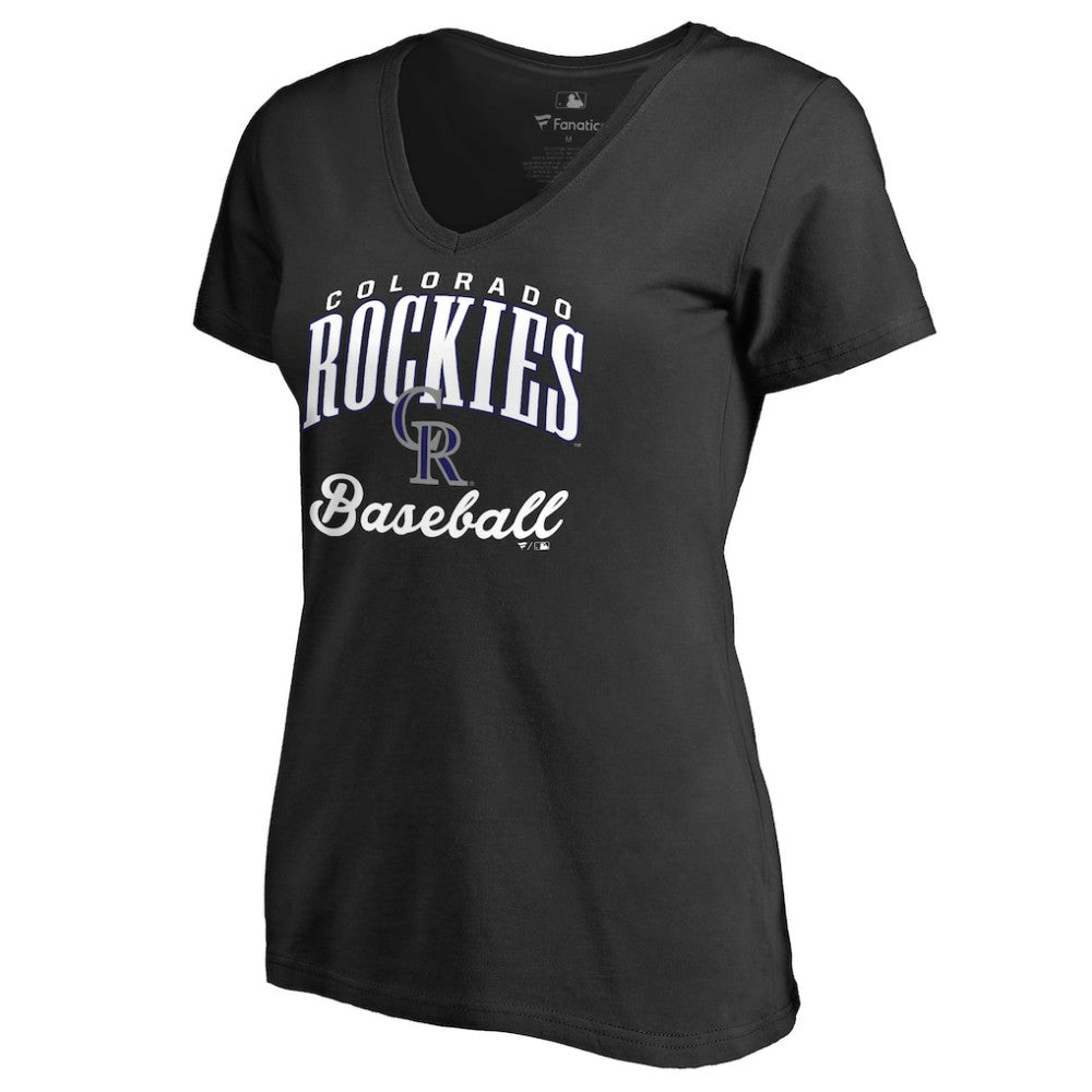 Colorado Rockies Women's Victory Script T-Shirt | MLB Discount