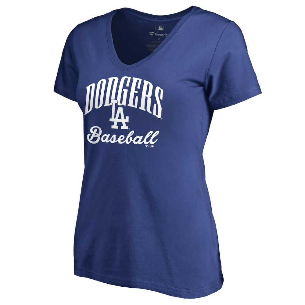 Los Angeles Dodgers Women's Victory Script T-Shirt | MLB Discount