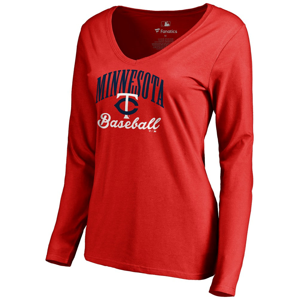 Minnesota Twins Women's Victory Script Long Sleeve T-Shirt | MLB Near me
